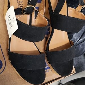 A.n.a Suede Straped Clog